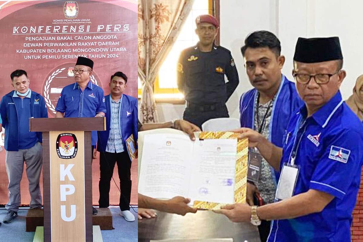 Hamdan Datunsolang Calon Tunggal Bupati Bolmut 2024