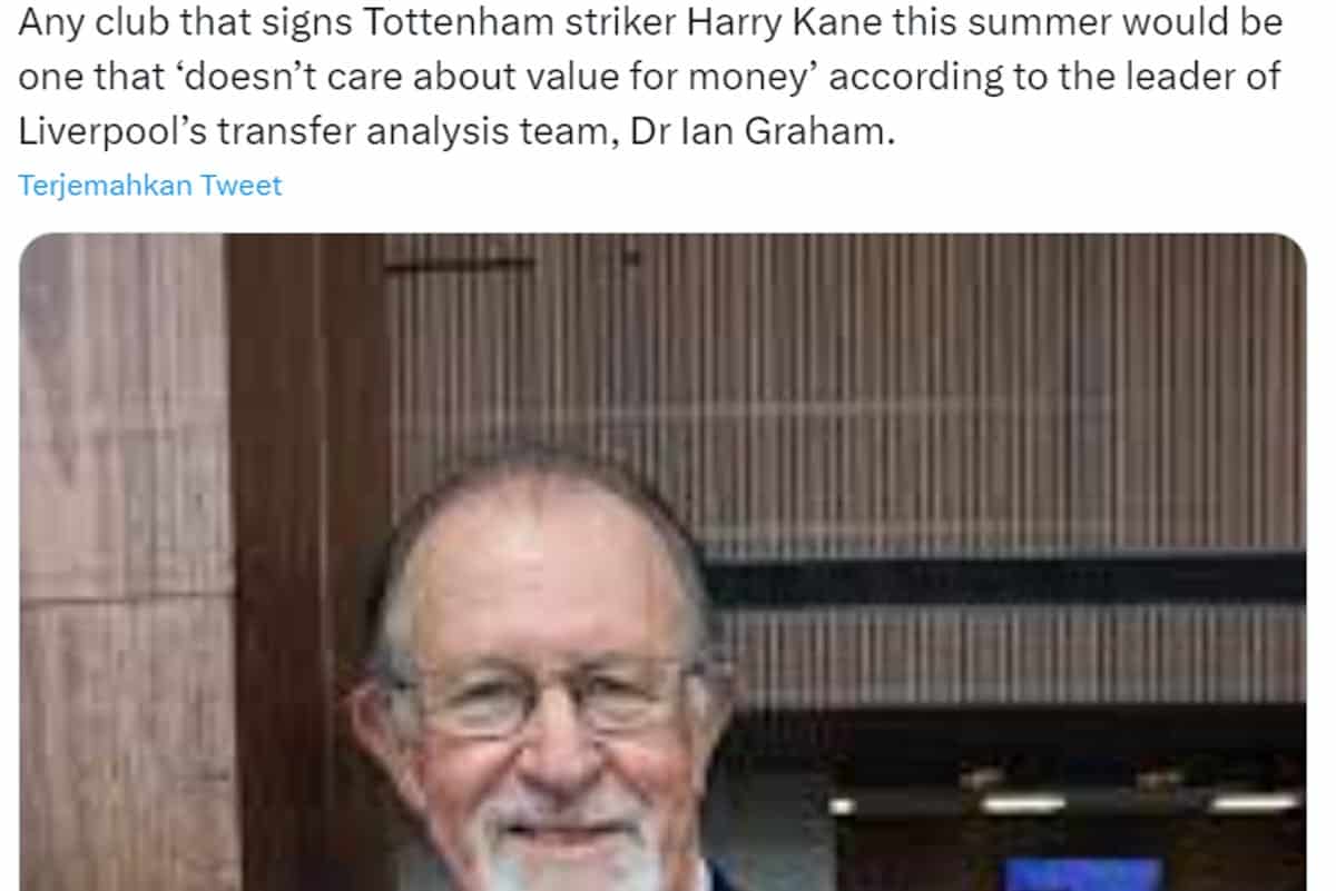 Pesan Ian Graham untuk Manchester United terkait Harry Kane
