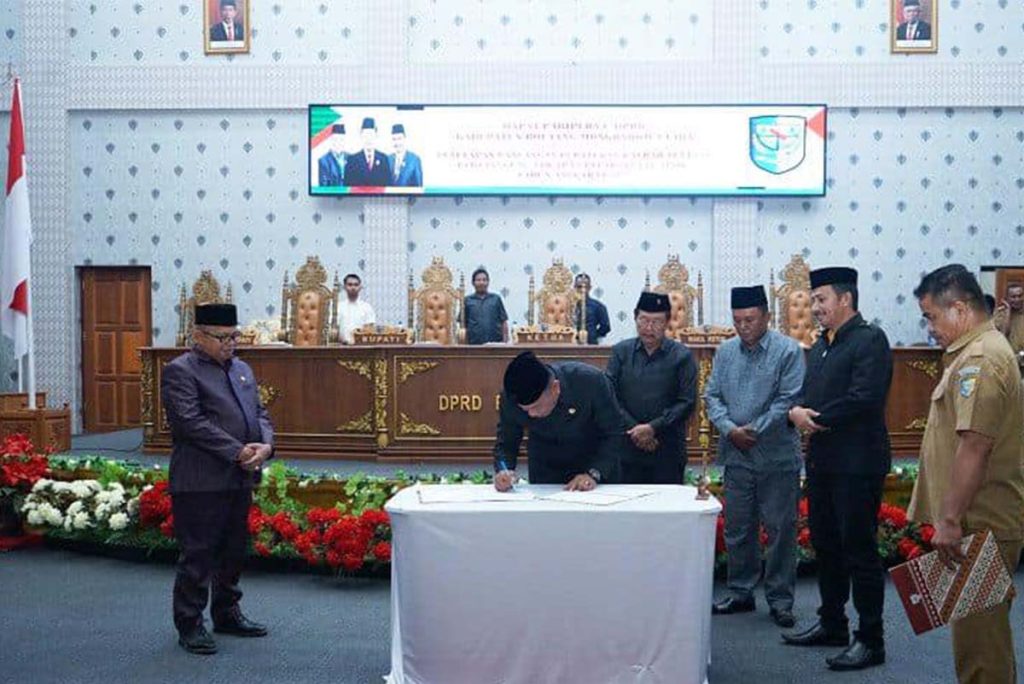 Sidang Paripurna Ranperda APBD Bolmut 2022