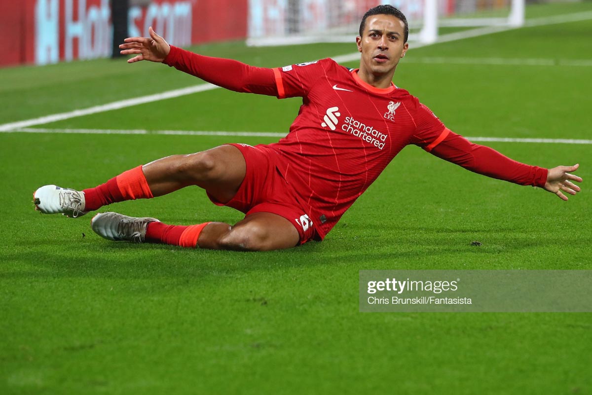Thiago Alcantara Setia di Liverpool