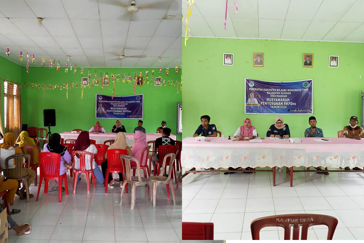 Pemdes Nuangan Gelar Penyusunan RKPDes 2024