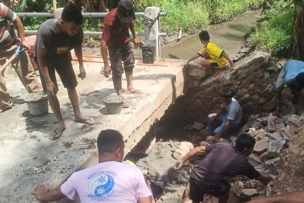 Kades Nuangan Masnien Mokoagow Apresiasi Swadaya