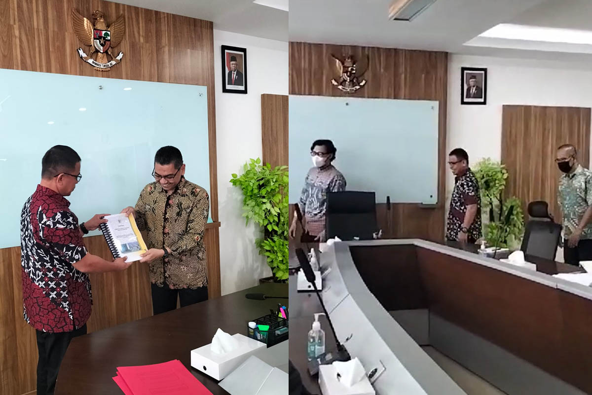 Bupati Sirajudin Lasena Gelar Pertemuan Strategis dengan Kementerian PUPR