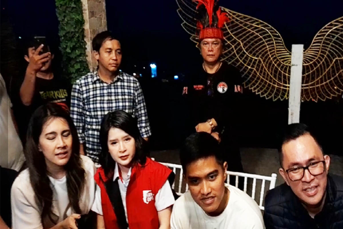 Kaesang Pangarep Beri Cinta di Manado