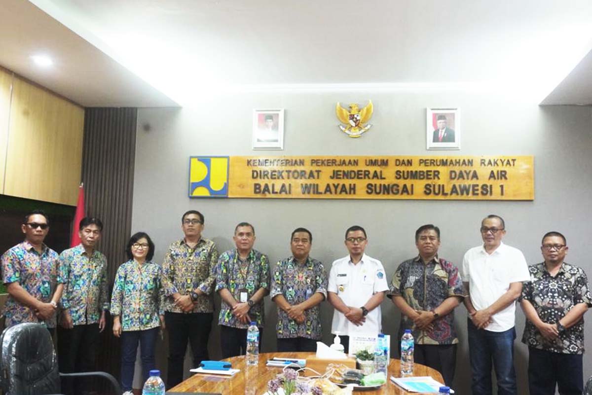Kunker Sirajudin Lasena ke BWS Sulawesi I
