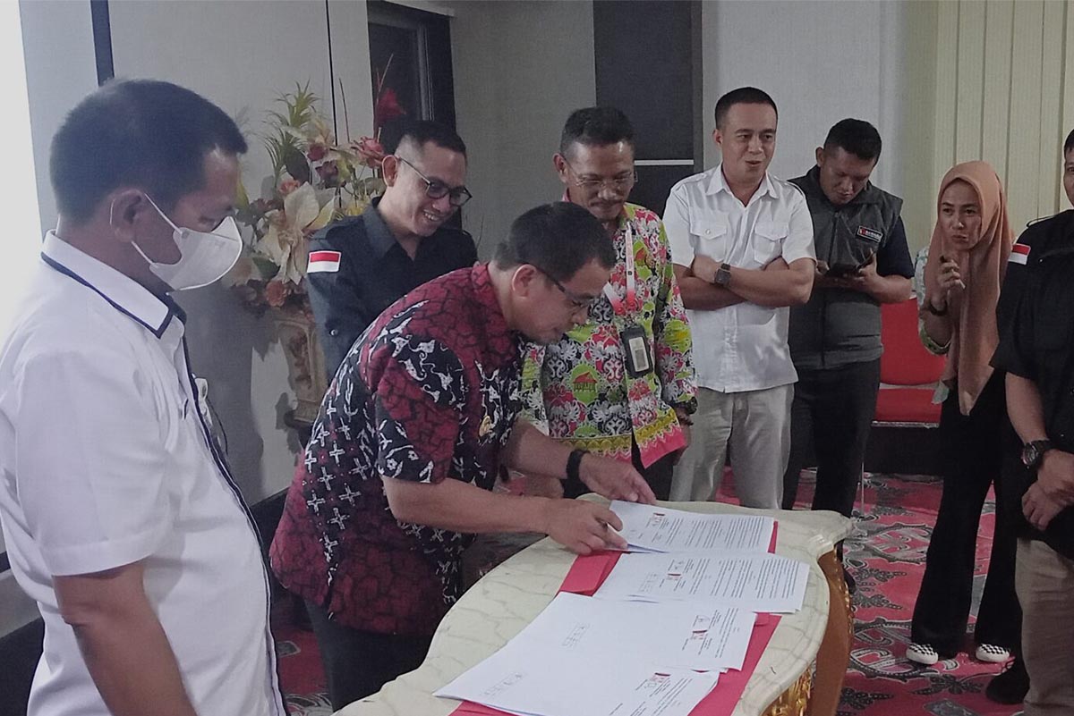 NPHD KPU dan Bawaslu Bolmut 2024