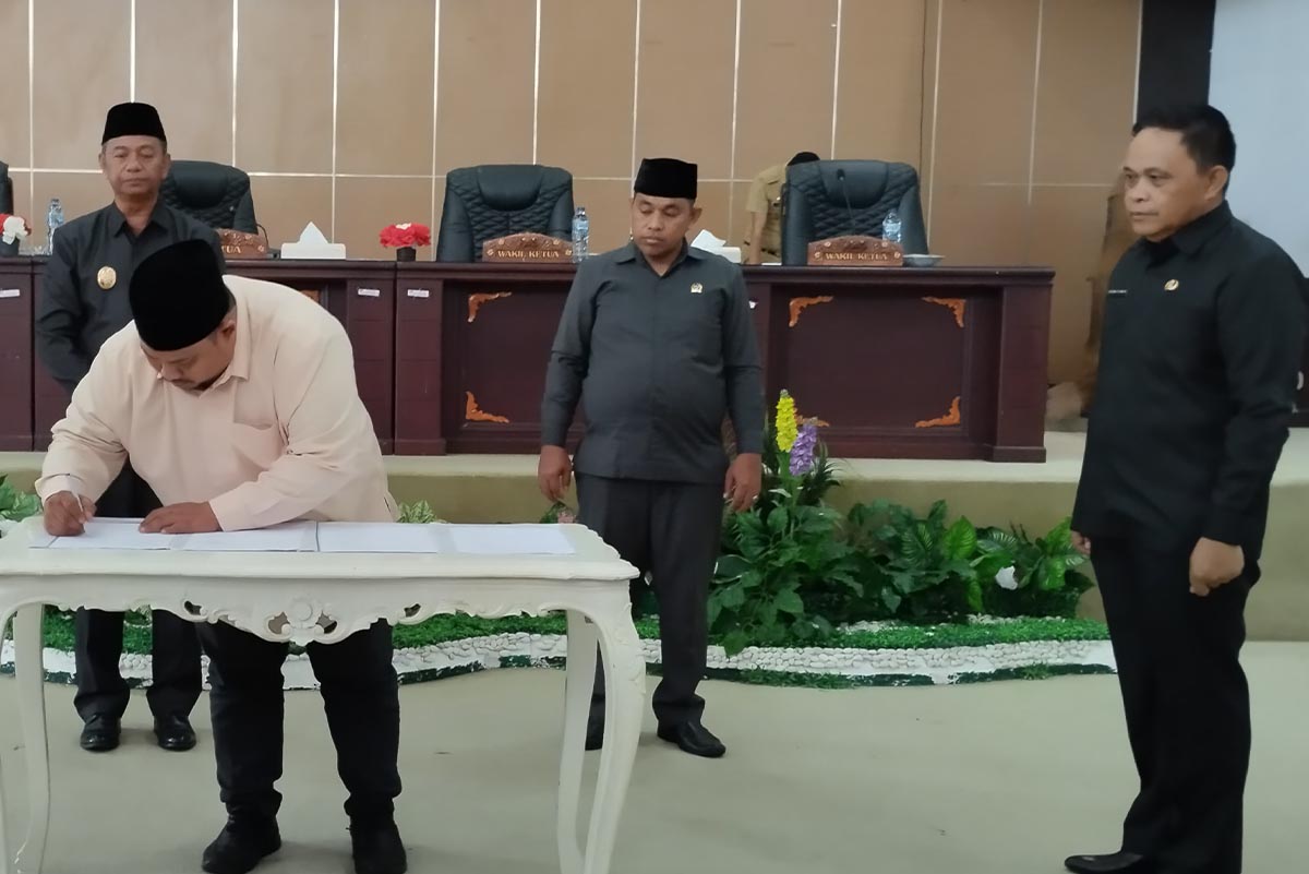 DPRD Boltim Tetapkan Ranperda Perkawinan Usia Anak