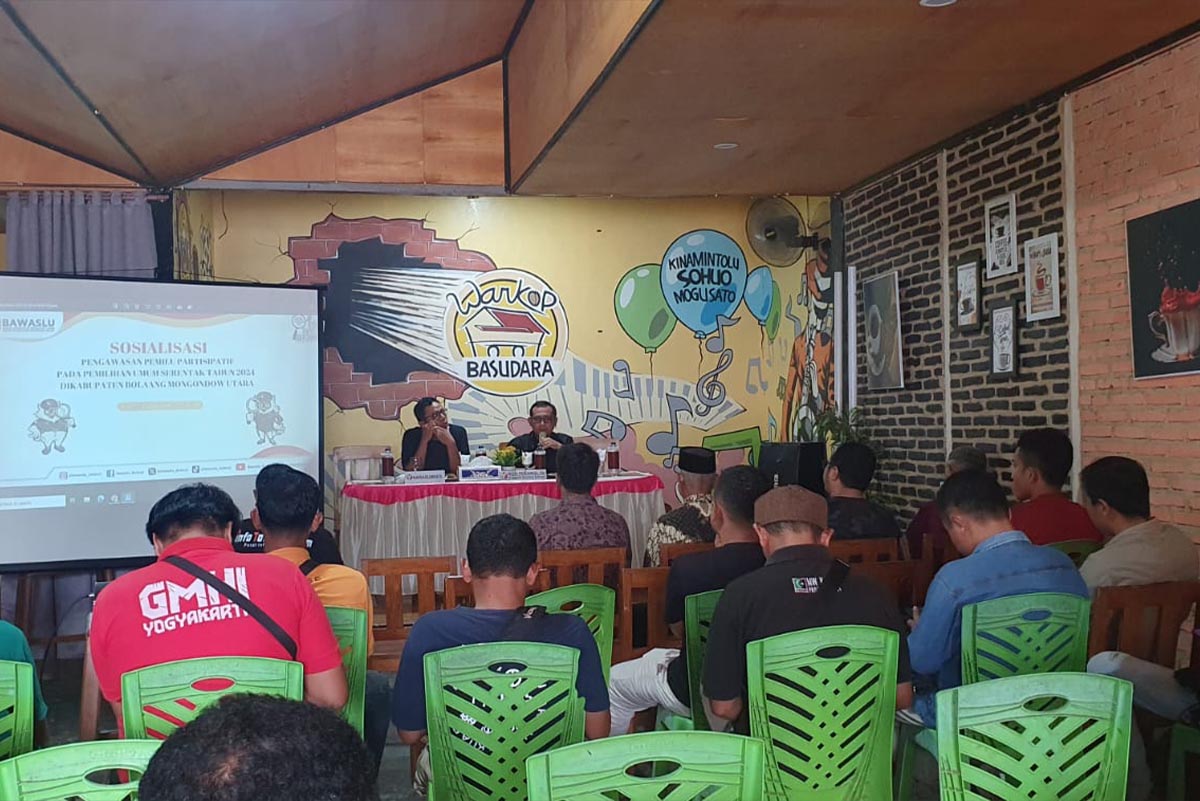 Bawaslu Bolmut Gelar Sosialisasi Pemilu 2024
