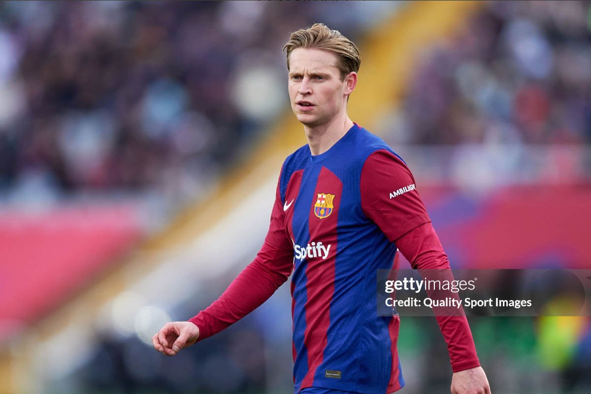 Tottenham Incar Frenkie De Jong