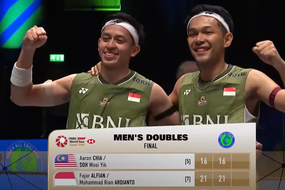 Indonesia Dominasi All England 2024