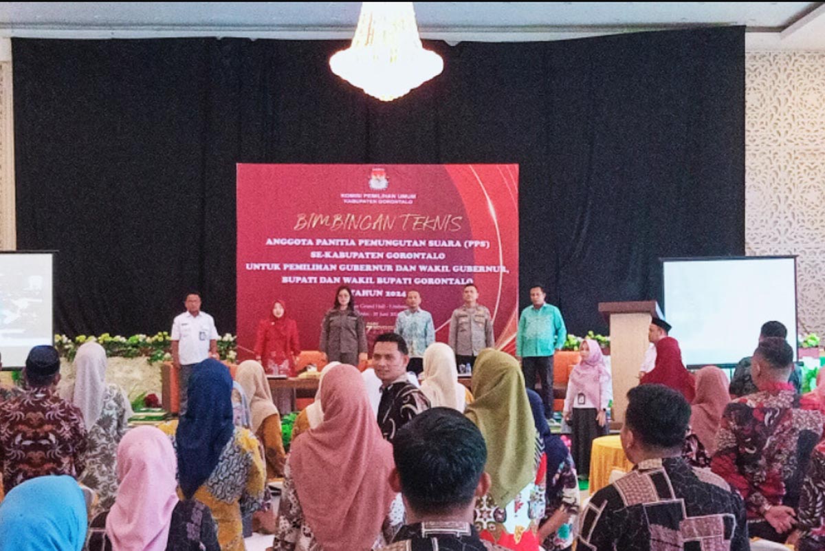 KPU Kabupaten Gorontalo Gelar Bimtek