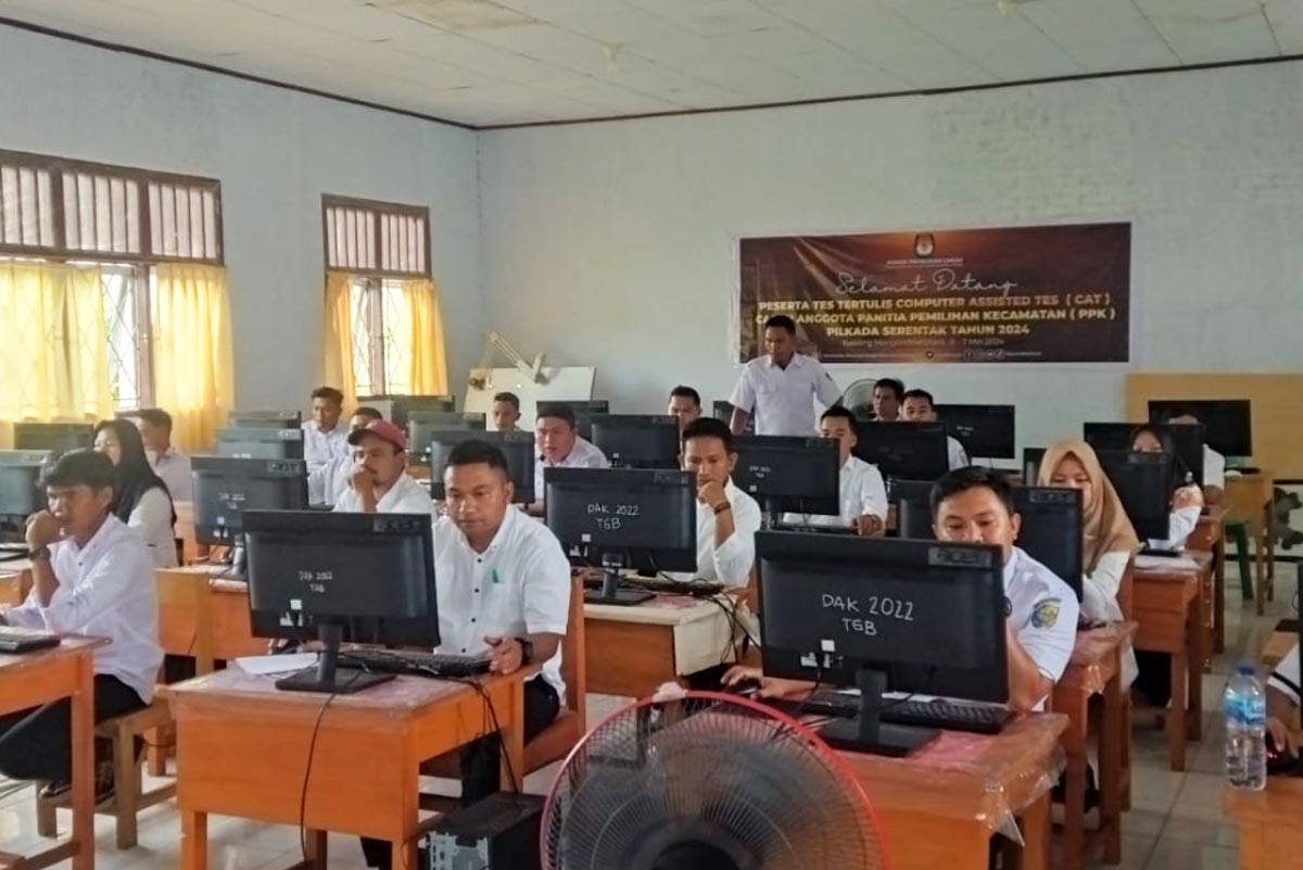 PPK Pilkada Bolmut 2024 Ujian CAT