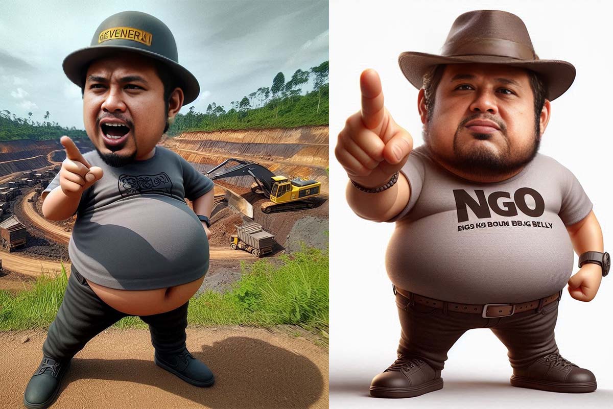 Ilegal Mining di Hutan Bintauna