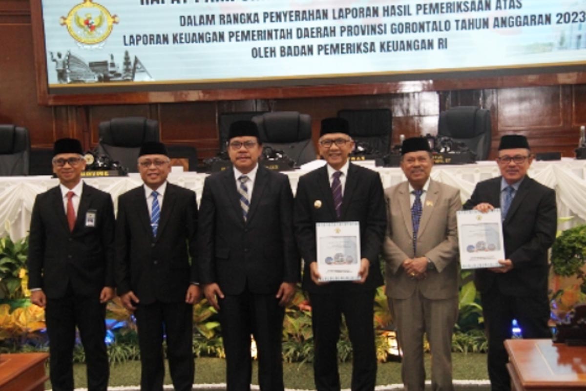 Gorontalo Raih Opini WTP ke-12 Kali