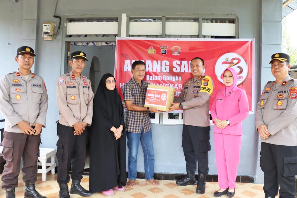 Silaturahmi Kapolres Buol pada Purnawirawan
