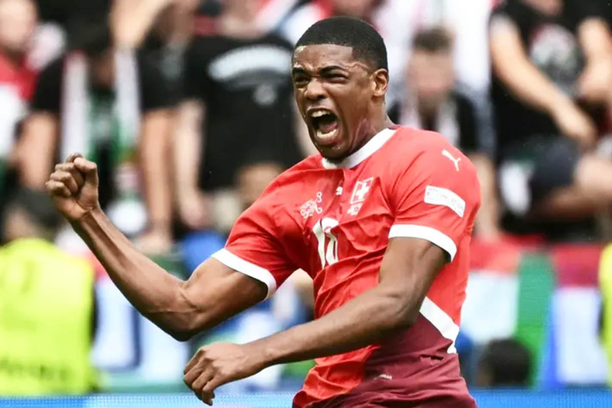 Swiss Raih Kemenangan Perdana di Euro 2024
