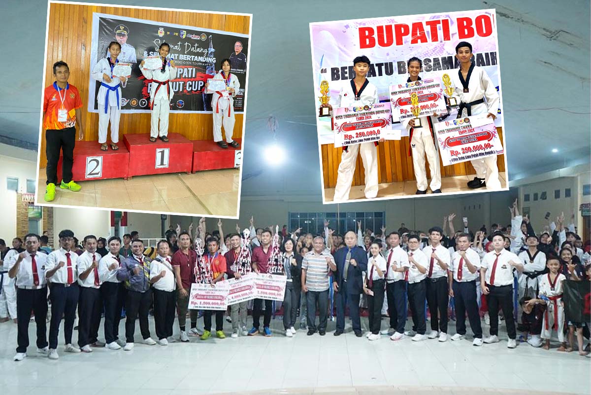 Turnamen Taekwondo Bupati Bolmut Cup 2024