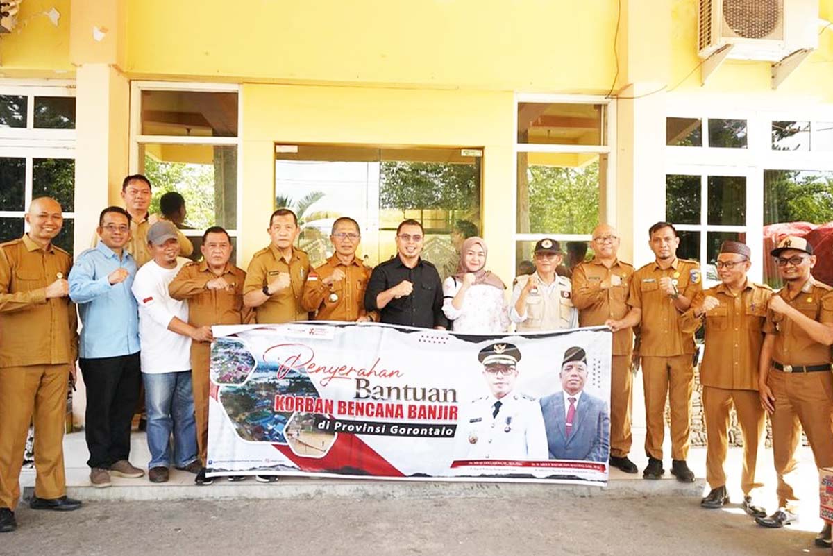 Bantuan Dari Bolmut untuk Korban Banjir Gorontalo