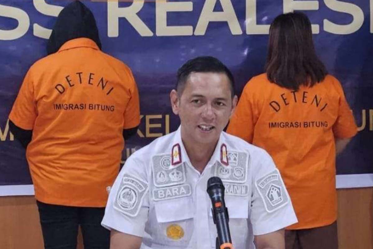 Dua Warga Filipina Ditangkap di Bitung