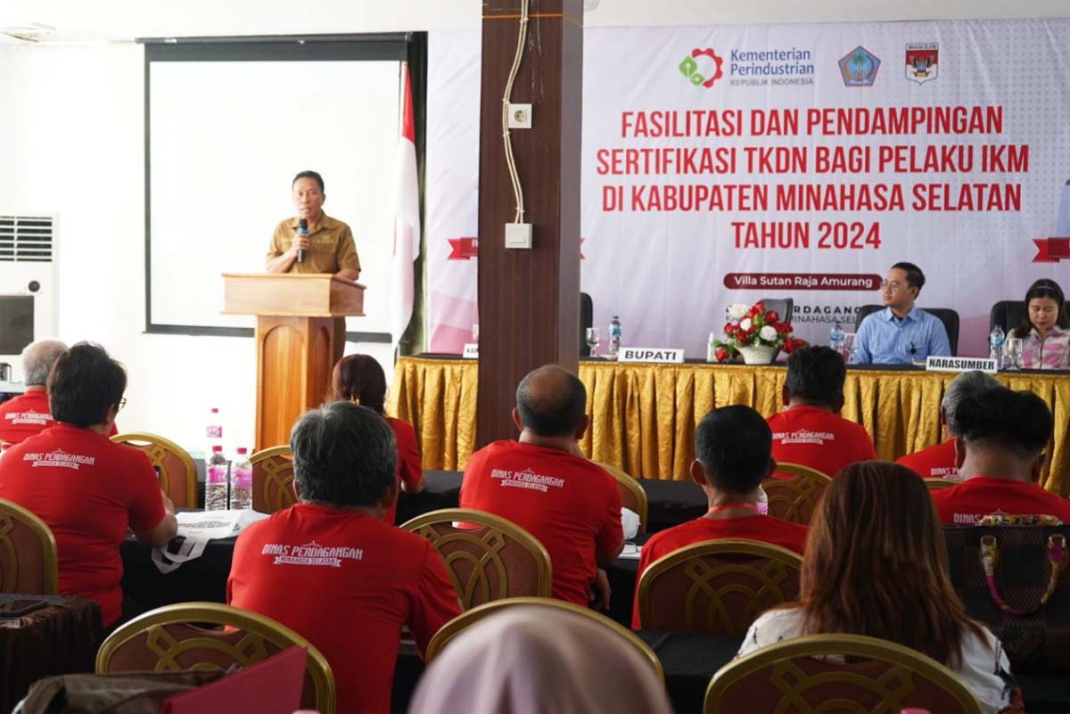 Fasilitasi TKDN di Minahasa Selatan