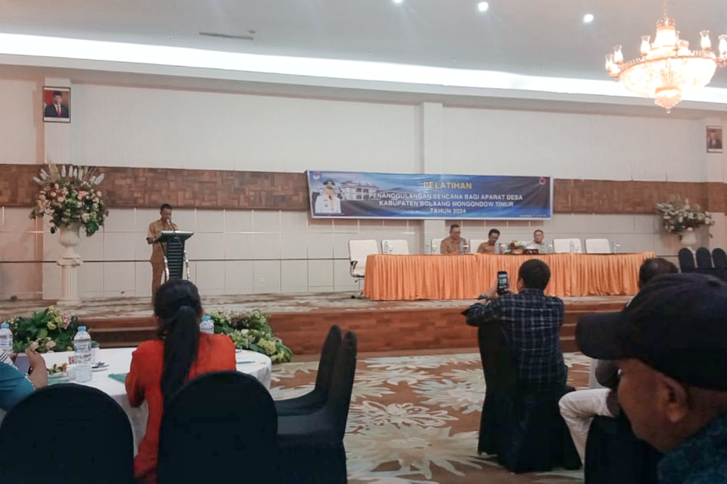 BPBD Boltim Gelar Pelatihan Bencana Aparat Desa