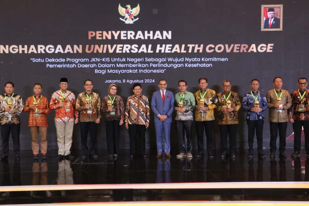 Minahasa Selatan Raih Penghargaan UHC Nasional 2024