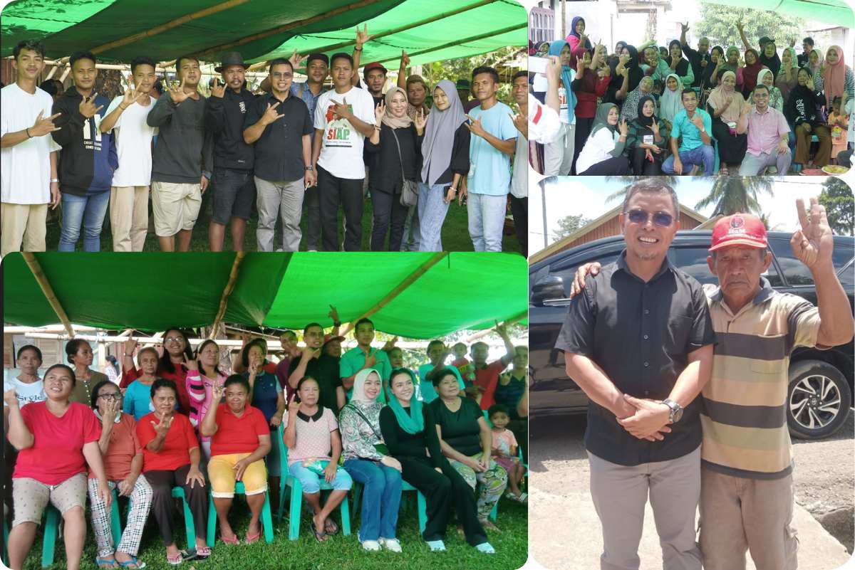 Warga Bolangitang Timur Dukung Sirajudin dan Adit