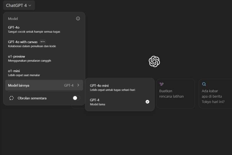 Windows untuk ChatGPT