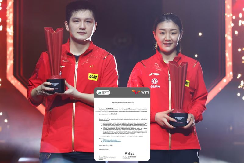Fan Zhendong Mundur dari ITTF