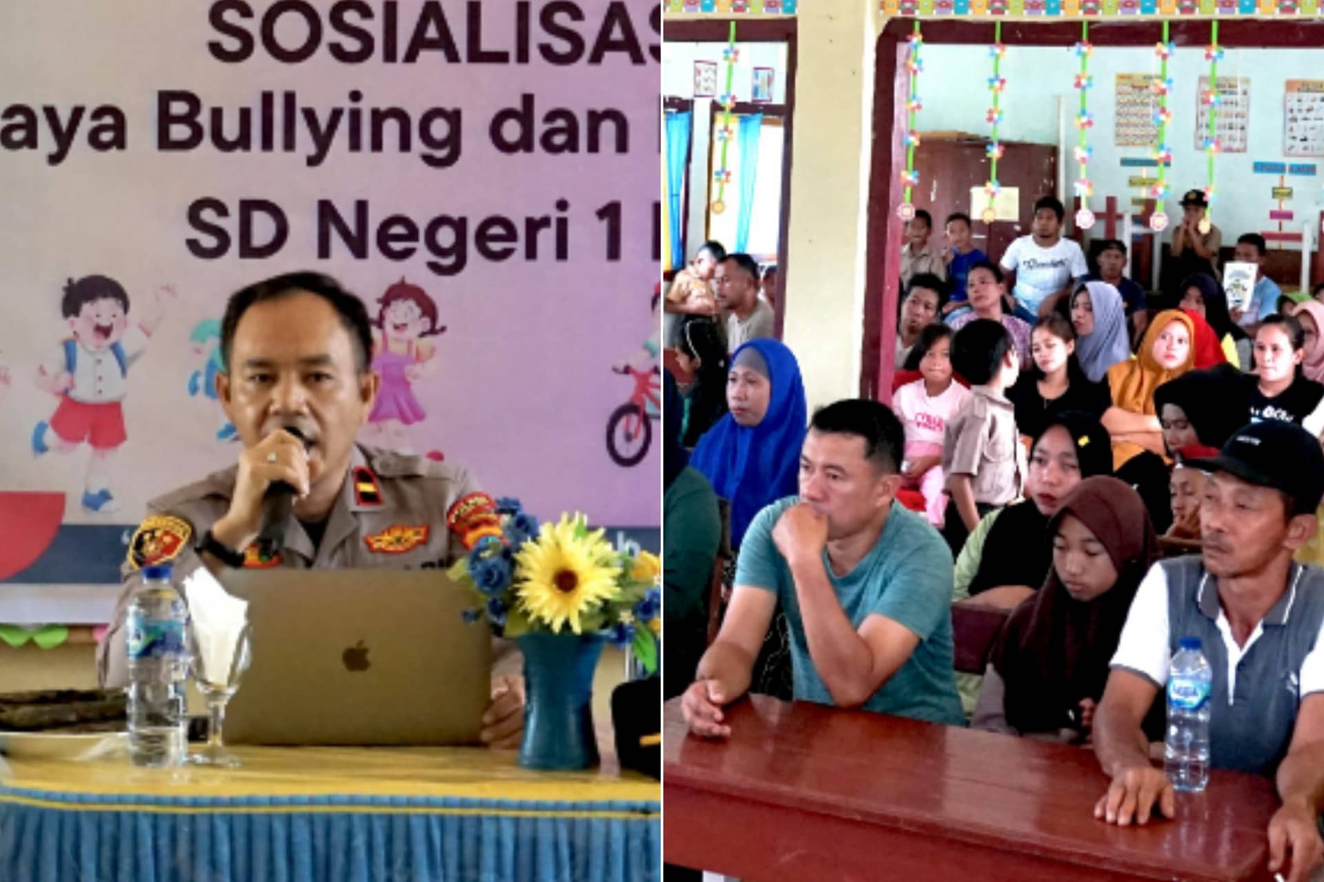 Polsek Nuangan Lawan Bullying
