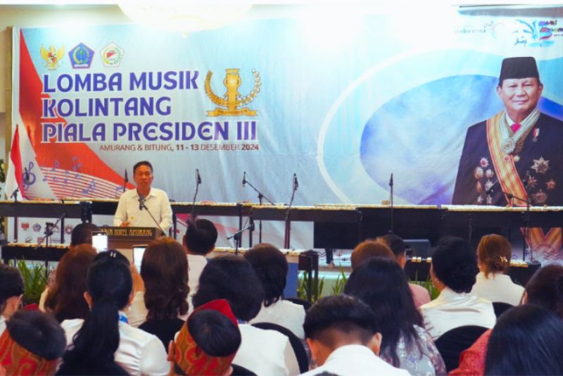 Lomba Musik Kolintang Piala Presiden Ke-III