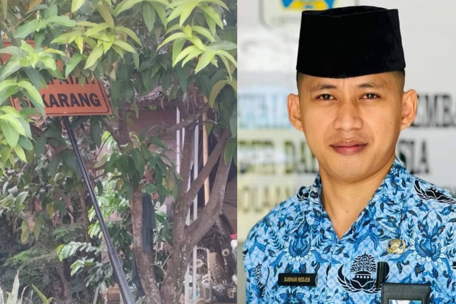 Proyek Rambu Jalan Pemdes Atoga Timur 2023