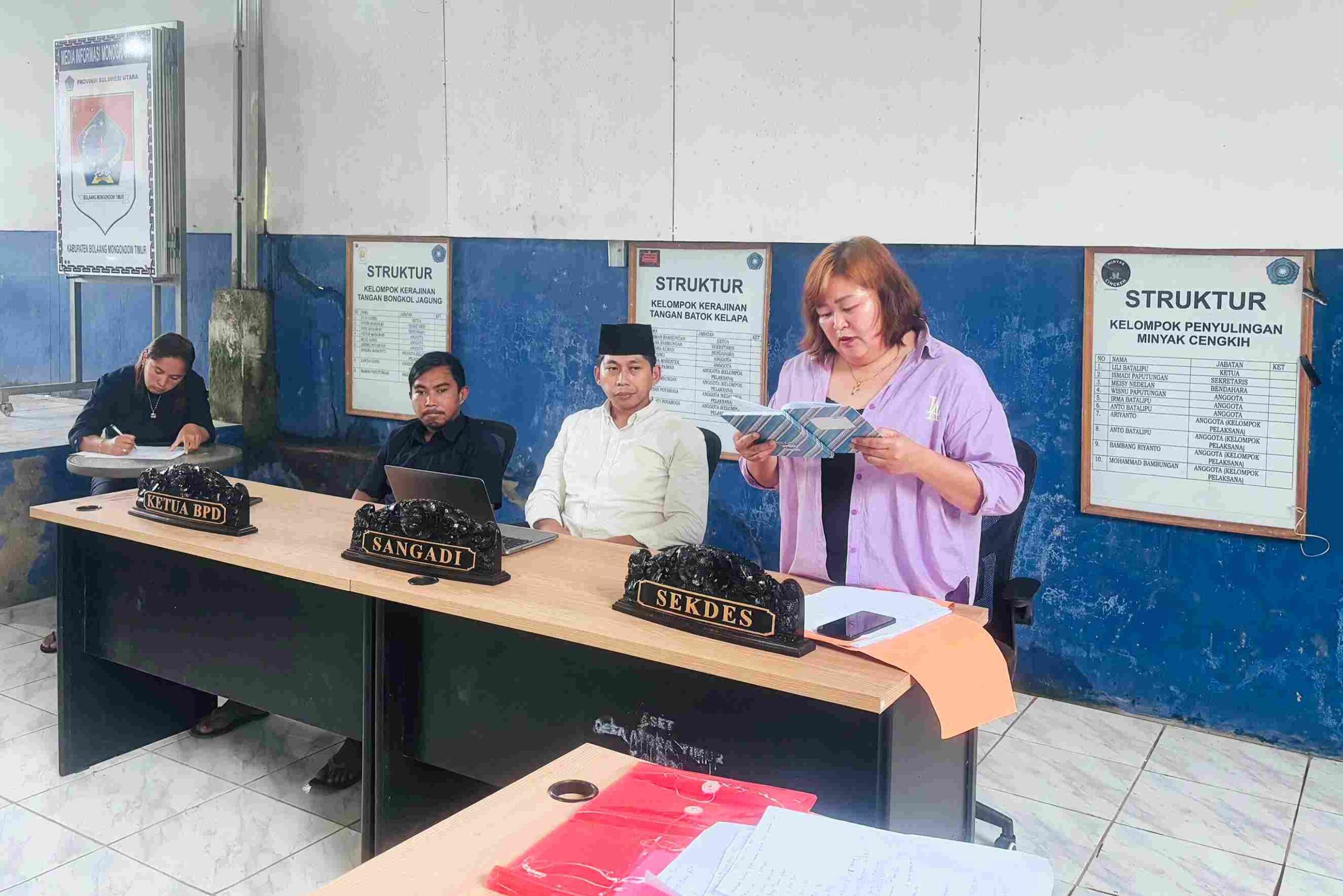 Desa Atoga Timur Tetapkan APBDes 2025
