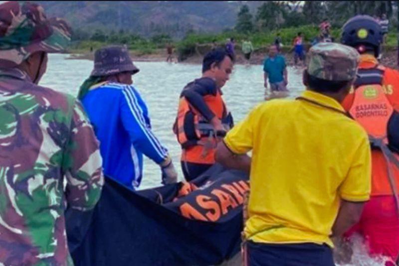 Pria Terseret Arus di Gorontalo Utara