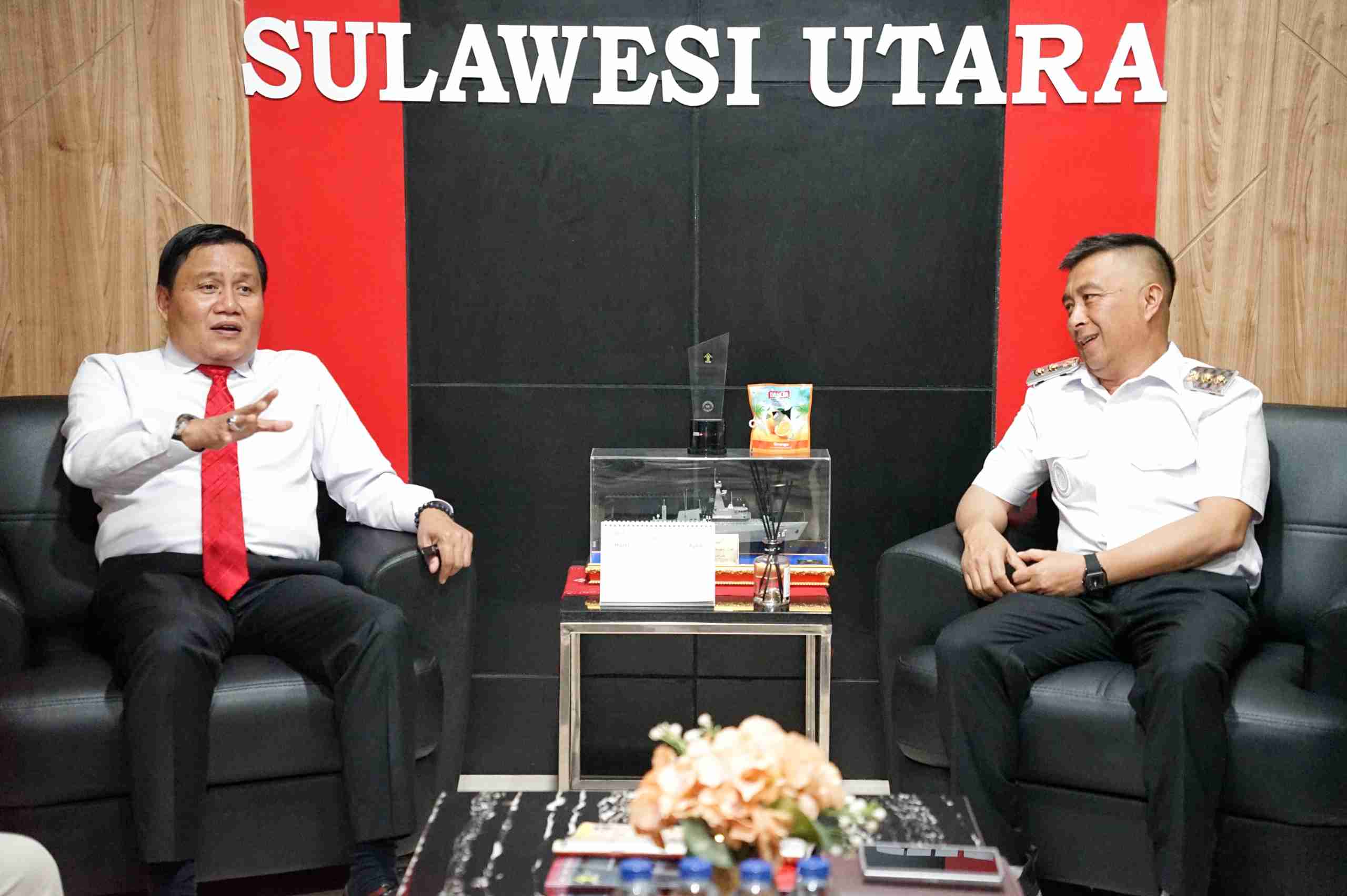 Argo Sumaiku Kunjungi Kanwil Kemenkumham Sulut