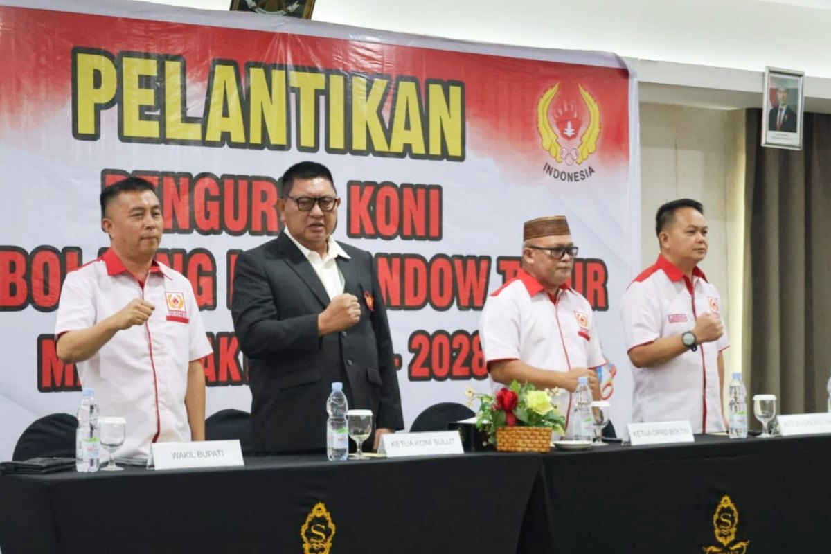 Medy Lensun Ketua KONI Boltim