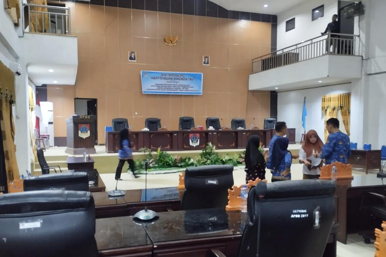 Paripurna Nota Kesepakatan RPJMD 2025–2029 Boltim