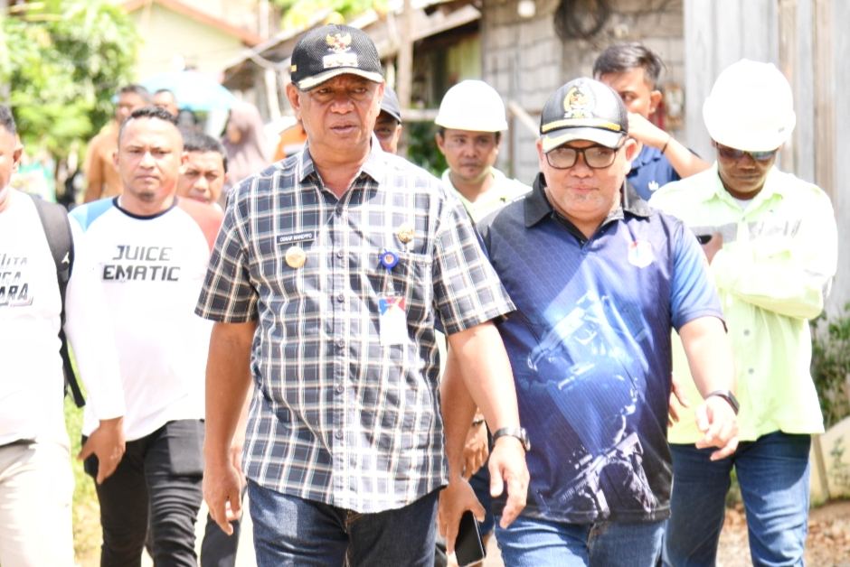 Bupati Boltim Oskar Manoppo Tinjau Lokasi Rencana Relokasi Warga Panang Kotabunan