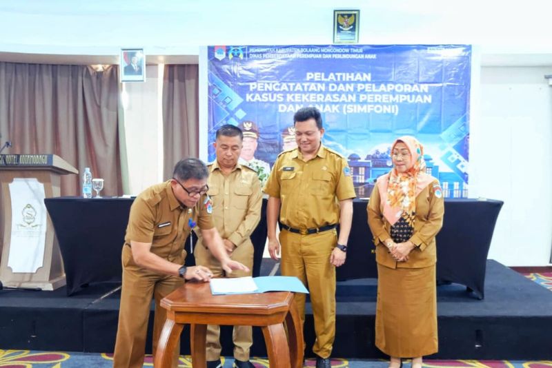 Dinas PPPA Boltim Perkuat SIMFONI