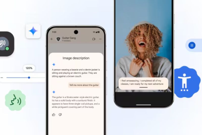 Fitur AI aksesibilitas Google