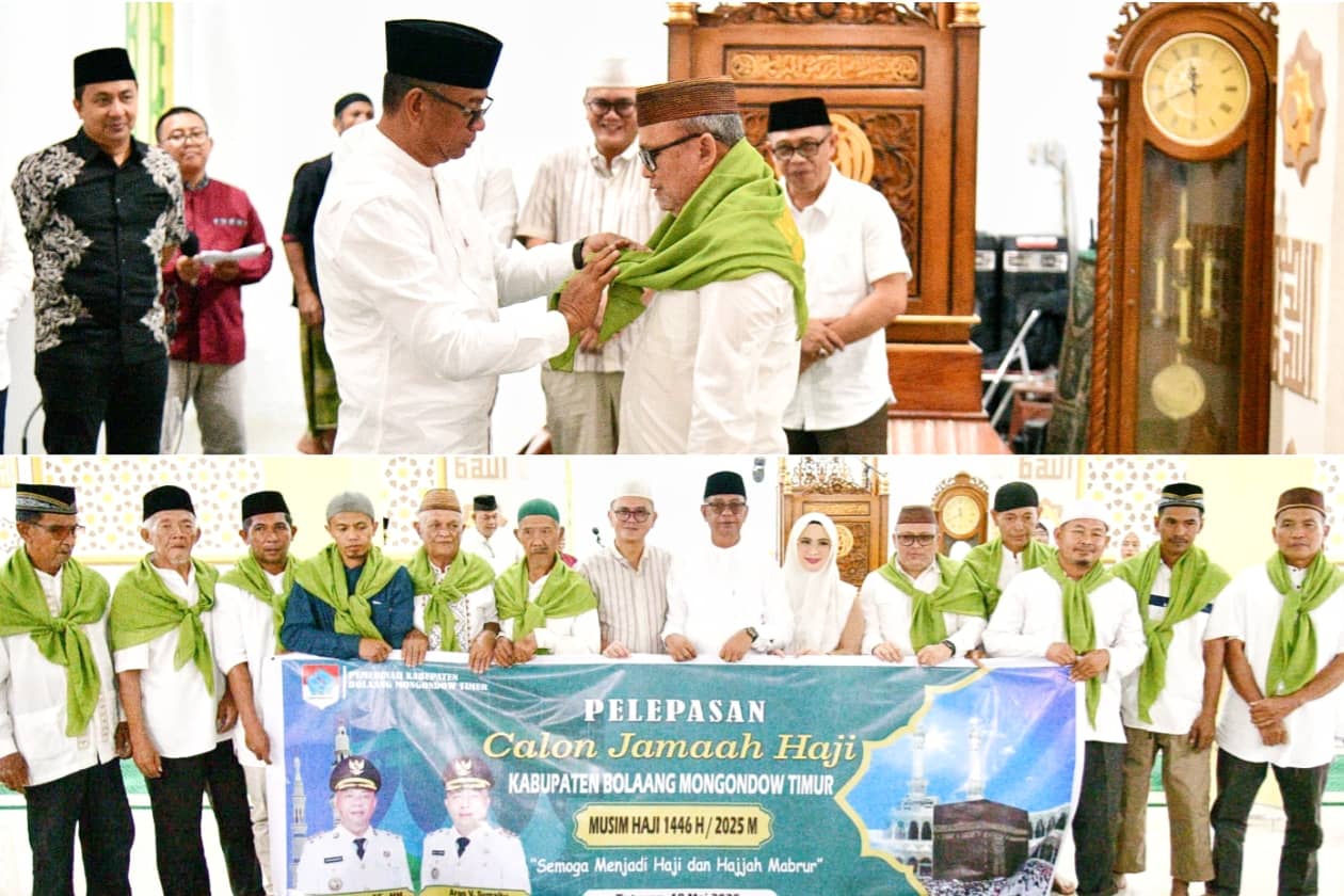 Bupati Boltim Oskar Manoppo Ingatkan Calon Jemaah Haji untuk Ikhlas Beribadah dan Jaga Kesehatan
