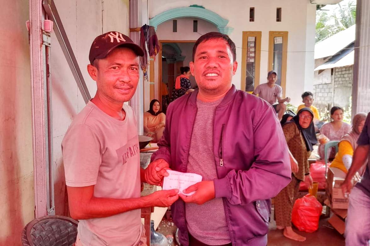 Bantuan untuk Korban Banjir Desa Togid