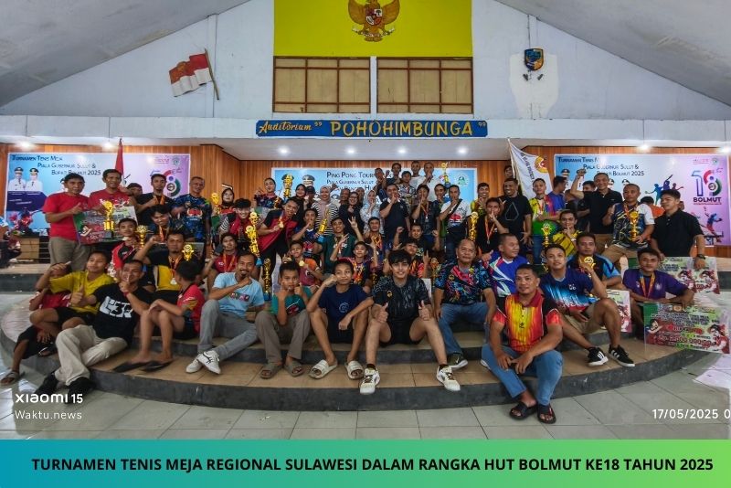 Turnamen Tenis Meja Bolmut 2025