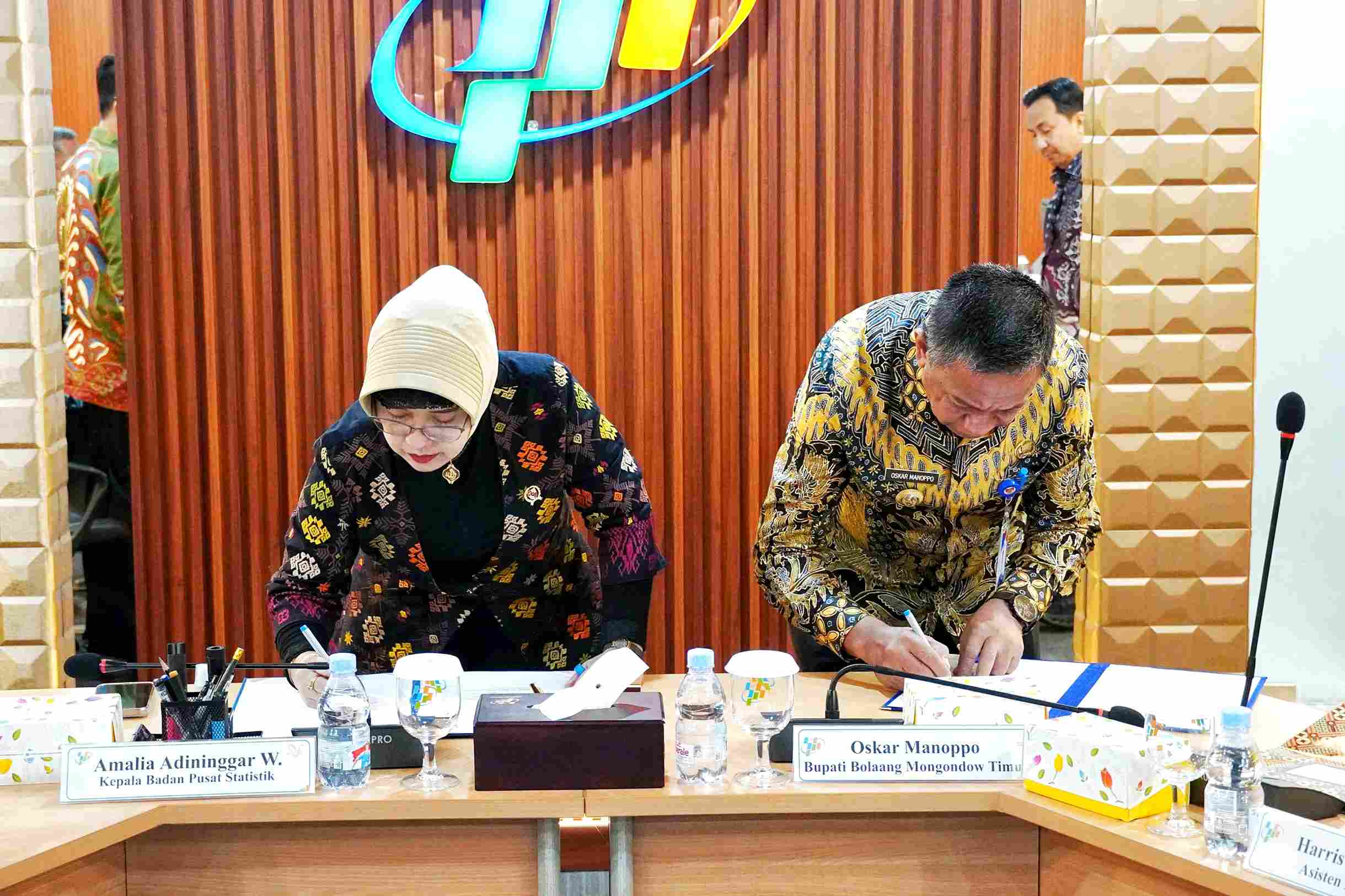 Hibah lahan Kantor BPS Boltim
