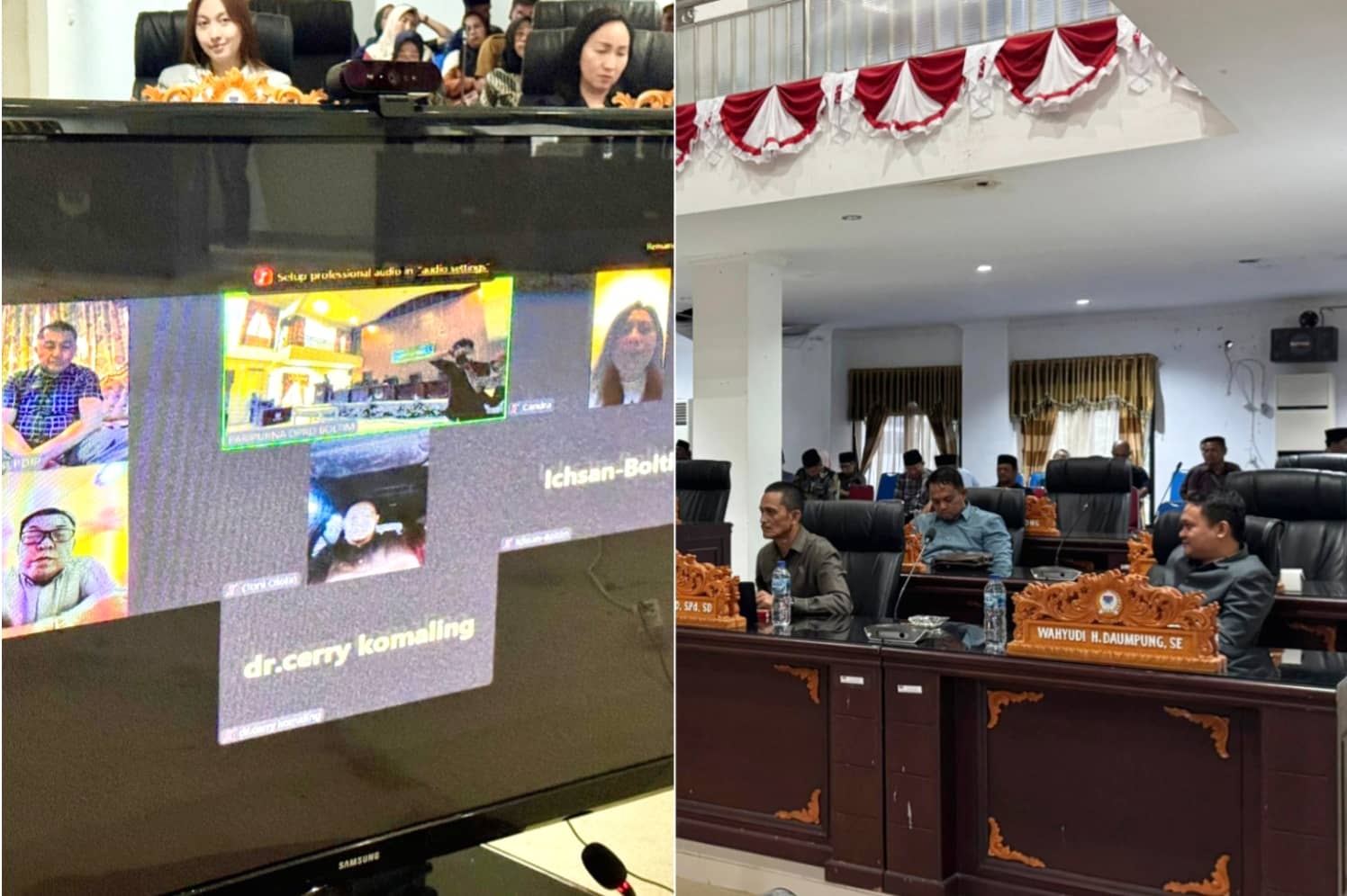 Paripurna DPRD Boltim Pertanggungjawaban APBD 2024