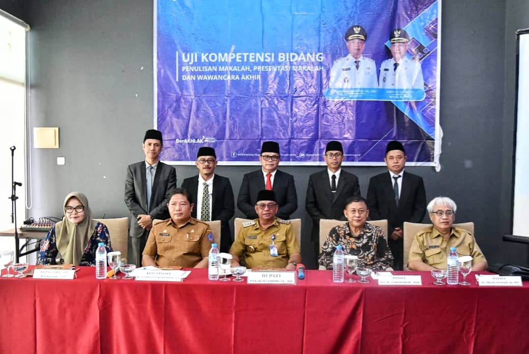 Calon Sekda Boltim Ikuti Uji Kompetensi Bidang