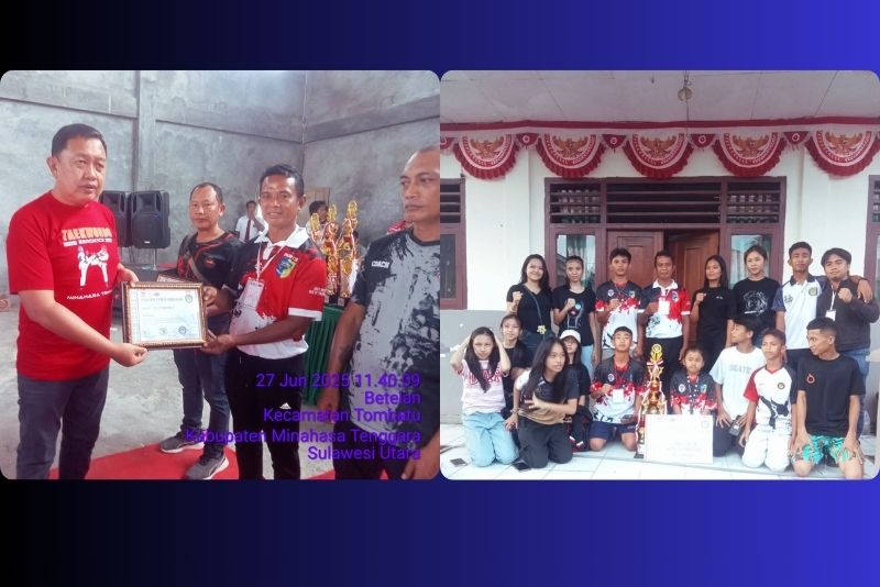Tim Taekwondo Boltara Juara 2 Umum