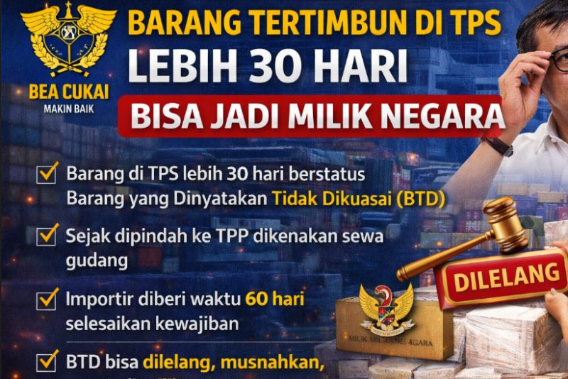 Barang Dinyatakan Tidak Dikuasai