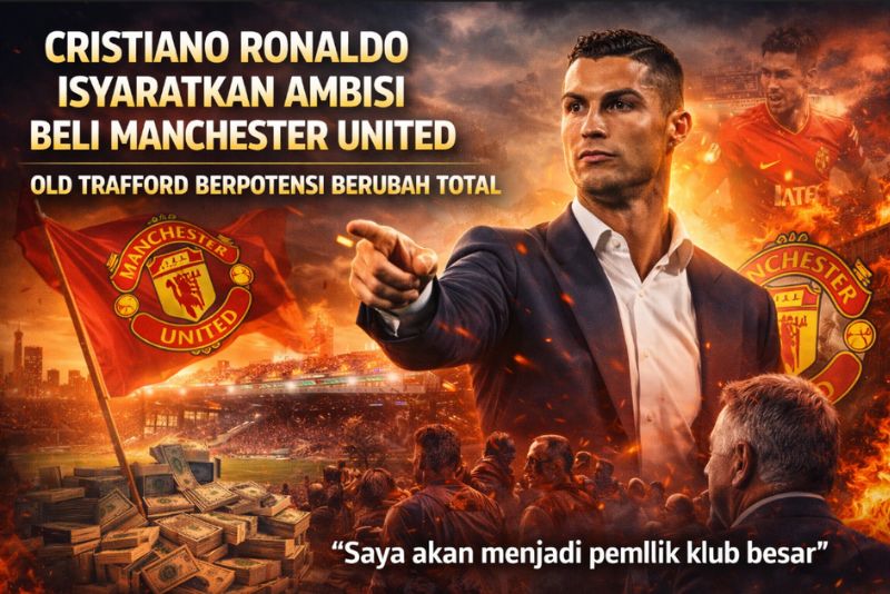 Cristiano Ronaldo beli Manchester United