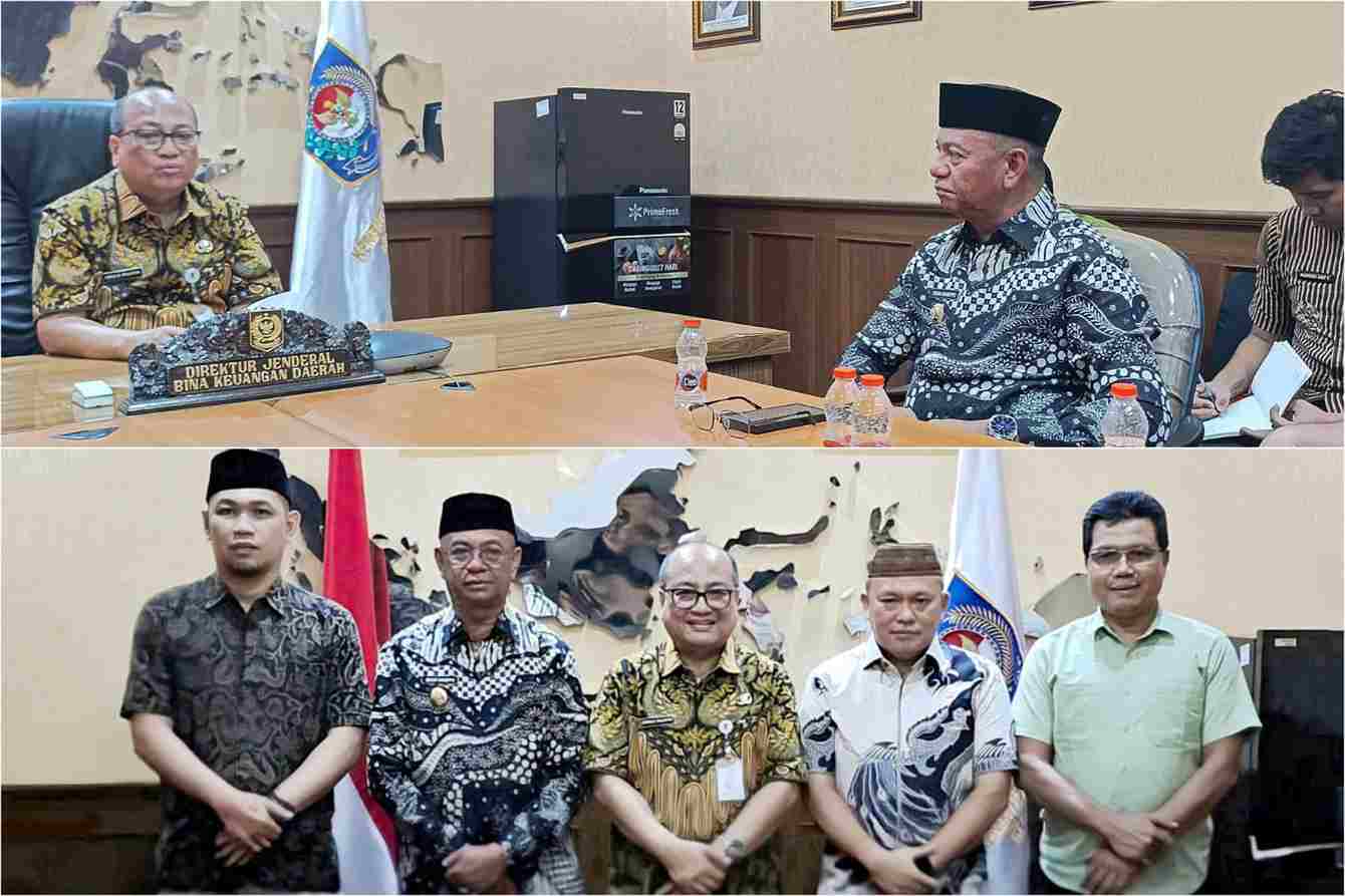 Bupati Boltim Oskar Manoppo audiensi dengan Kemendagri membahas penguatan keuangan daerah